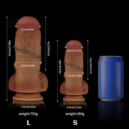 FZ40- Realistic Dildos - 2Sizes