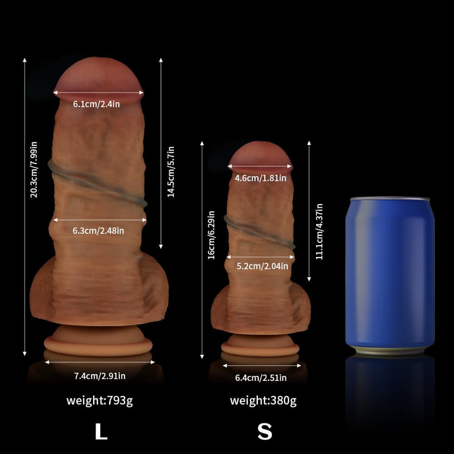 FZ40- Realistic Dildos - 2Sizes