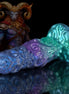 Aries Gradient Blue Gree Purple Fantasy Dildo