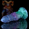 Aries Gradient Blue Gree Purple Fantasy Dildo