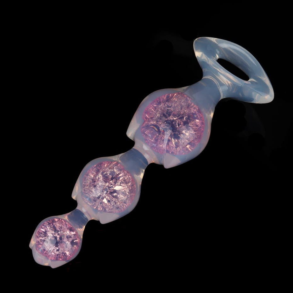 Flower Triple Crystal Butter Plug