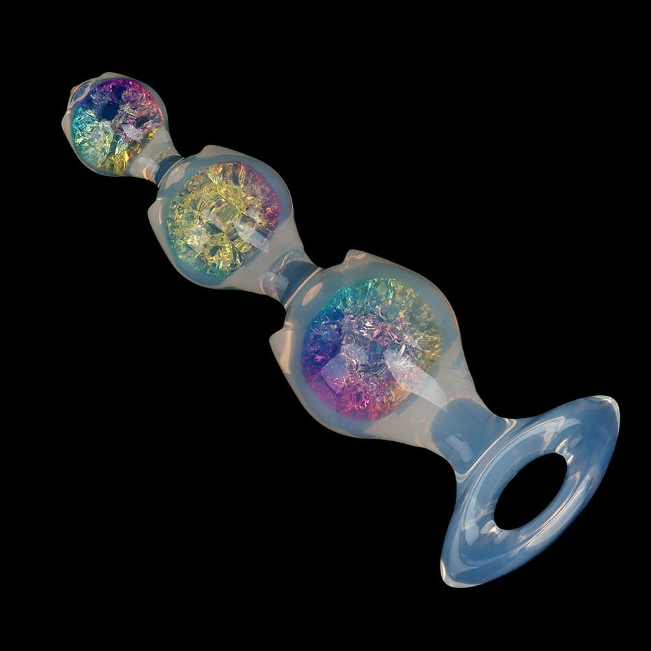 Flower Triple Crystal Butter Plug