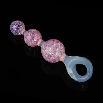 Crystal Butter Plug - 3 balls (2.5cm, 4cm, 5cm)