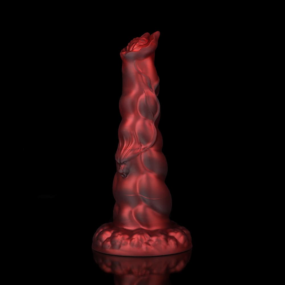 Sphinx Crimson Fantasy Dildo-Knot Dildo