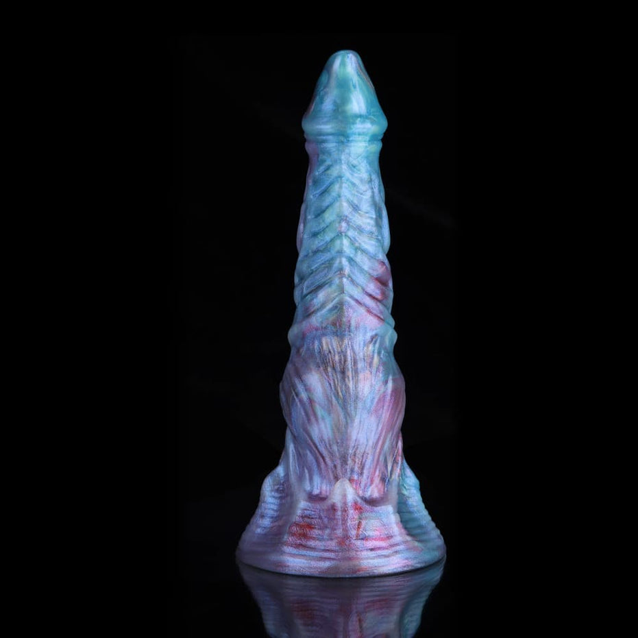 Ghostly Gradient Blue Purple Fantasy Dildo
