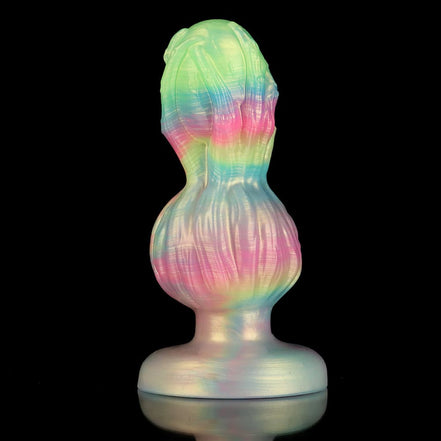 Talon Skull Gradient Pink Green Butter Plug