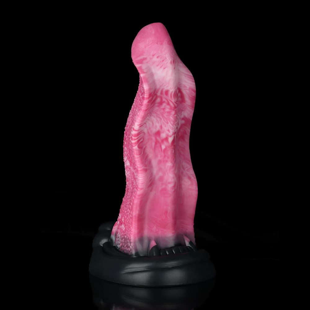 Wolf Tongue Rose Pink Fantasy Dildo