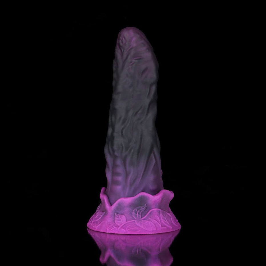 Virgo Black Purple Dildo