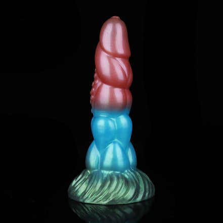 Space Bugs Yellow Green Electric Vibrating Dildo