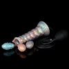 Dennis Colorful Inflatable Ovipositor Dildo（3 Eggs）