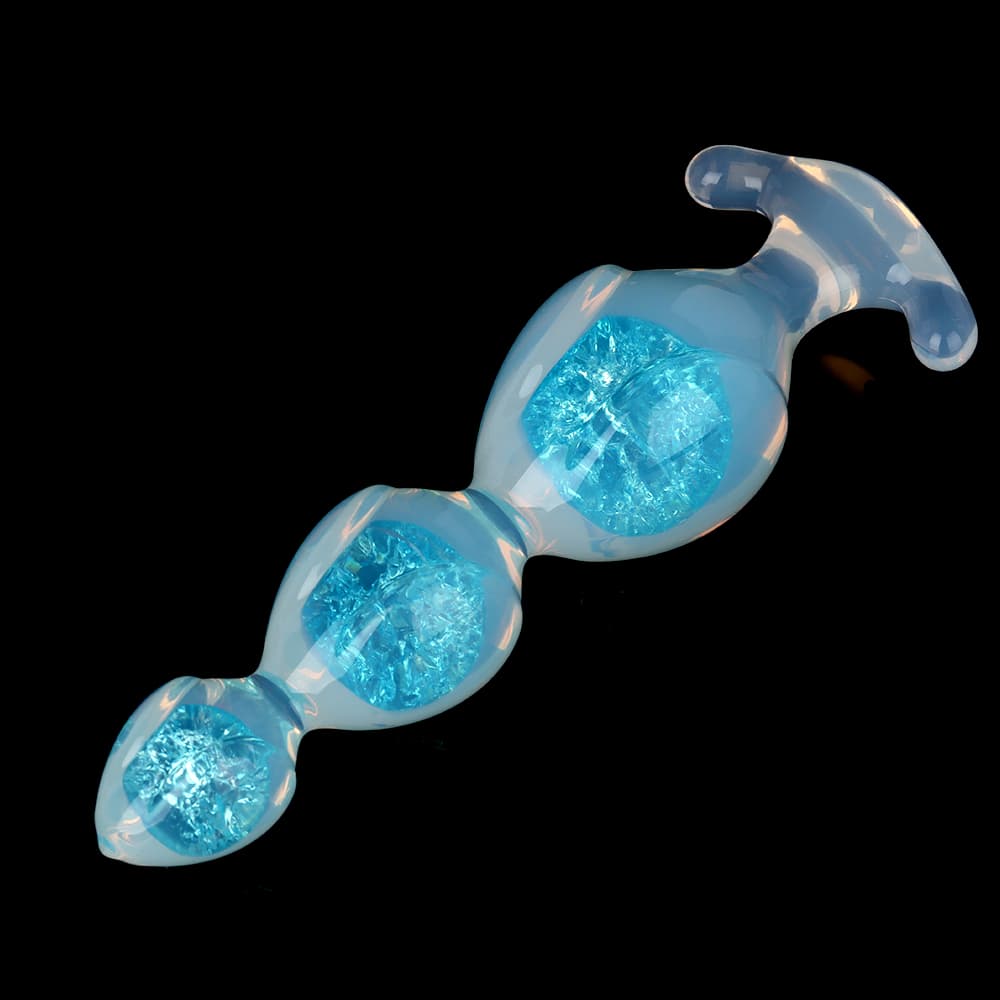 Ear Three Crystal Butter Plug