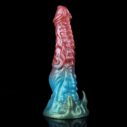 Ghost Red Blue Green Electric Vibrating Dildo