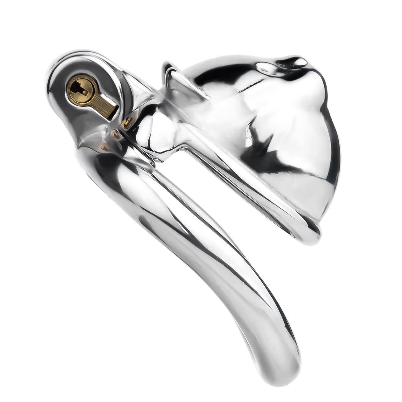 FRRK-245 Lucky Cat Metal Chastity Cage