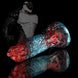Dragon Kiss Gradient Red Blue Fantasy Dildo