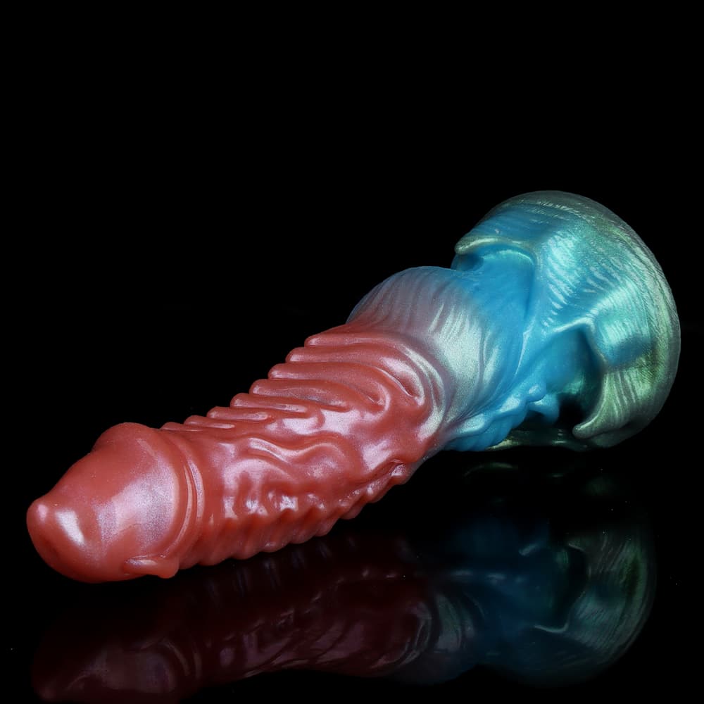 Ghost Red Blue Green Electric Vibrating Dildo