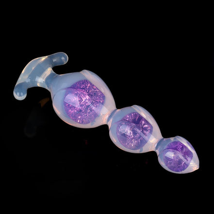 Ear Three Crystal Butter Plug