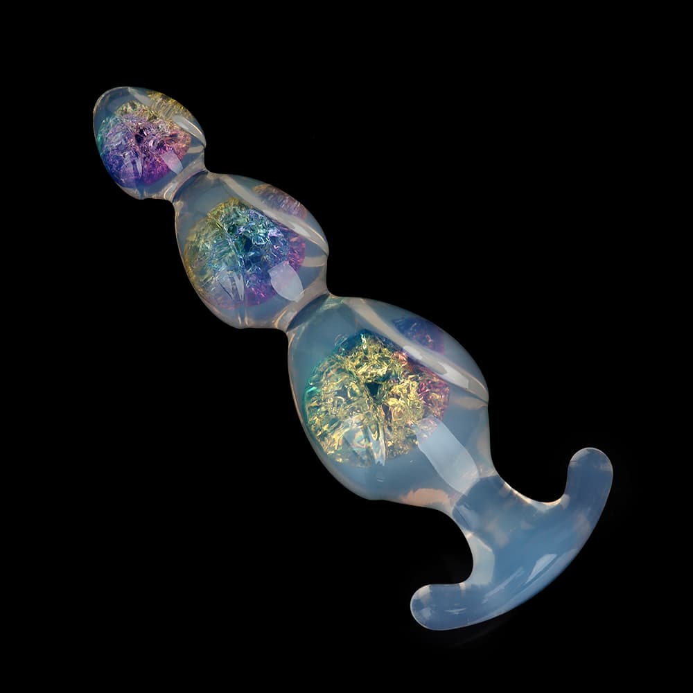 Ear Three Crystal Butter Plug