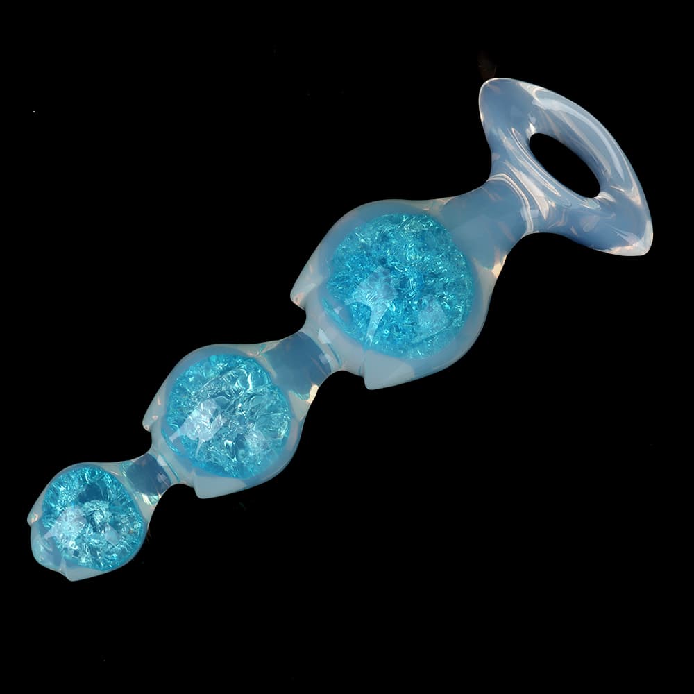 Flower Triple Crystal Butter Plug