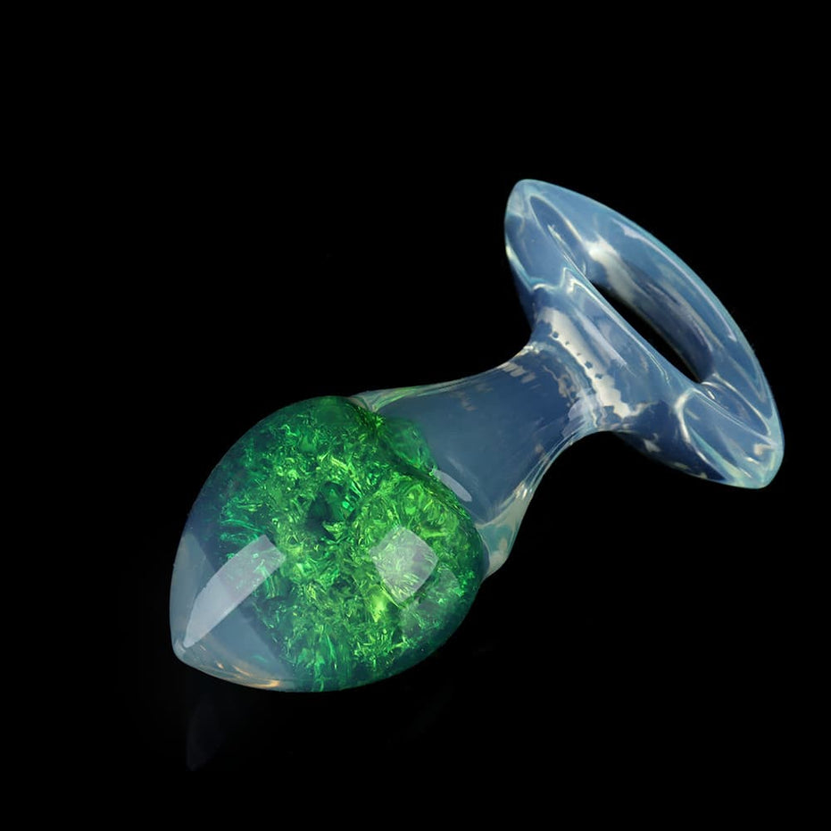 VORTEX-GEM: Crystal Drill Core Plug Butt Plug | 9-Color Sparkling Spiral Collection Specimen