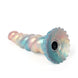 Twisted Rainbow Electric Dildo