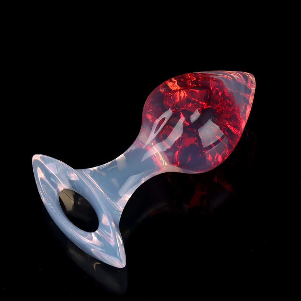 Heart Crystal Butter Plugs