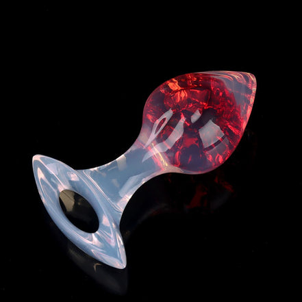 Heart Crystal Butter Plugs