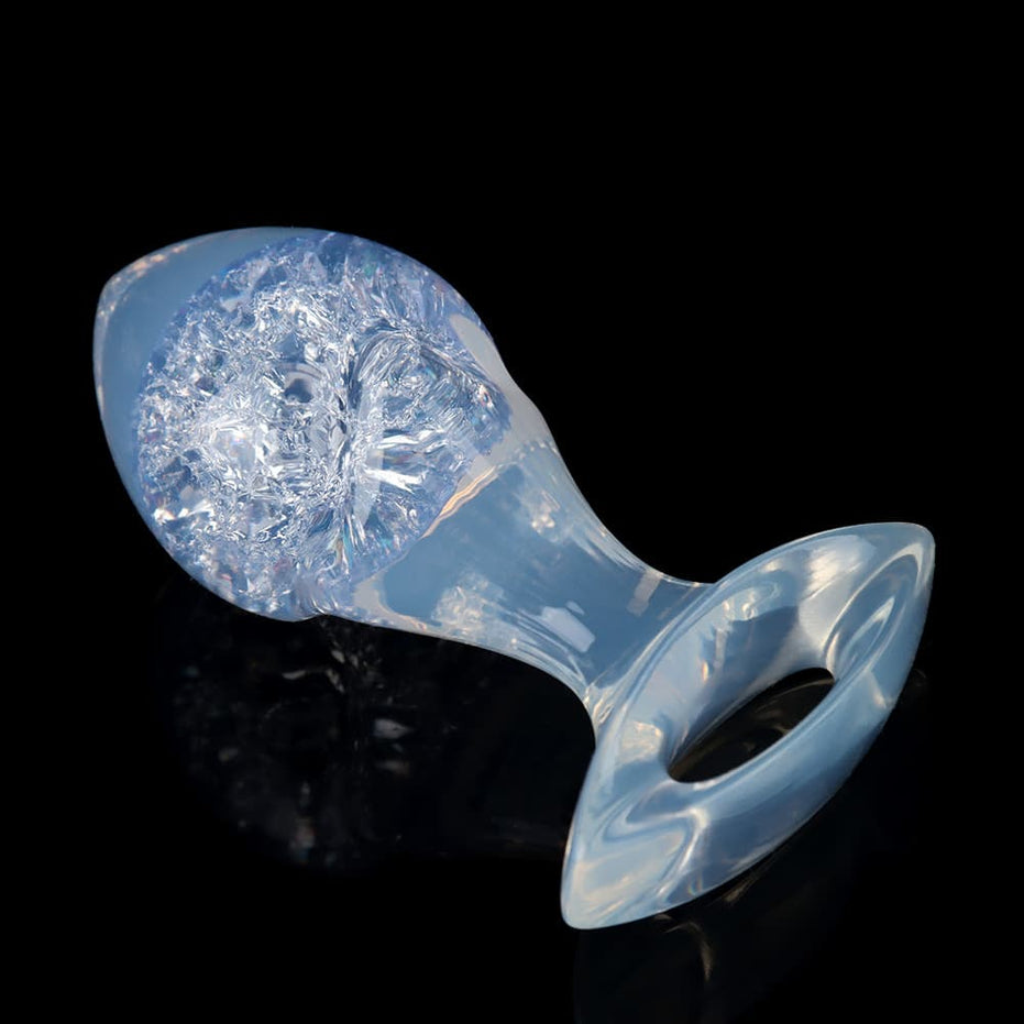 VORTEX-GEM: Crystal Drill Core Plug Butt Plug | 9-Color Sparkling Spiral Collection Specimen