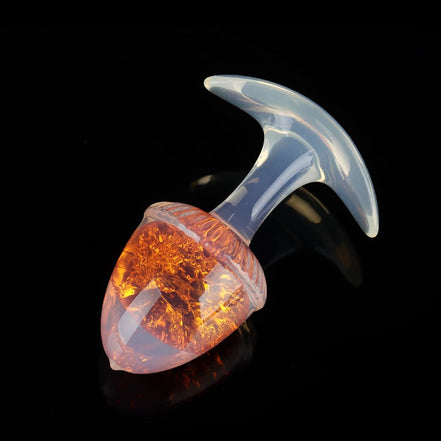 Chestnut Crystal Butter Plugs - 9 Colors