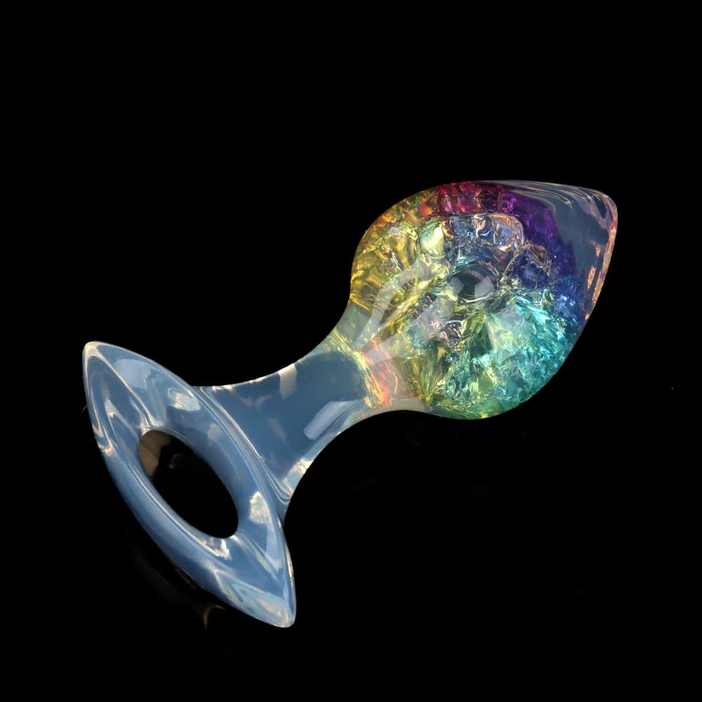 Heart Crystal Butter Plugs