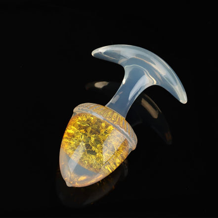 Chestnut Crystal Butter Plugs - 9 Colors