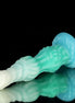 Dog Blue Green Knot Dildo