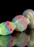 Talon Skull Gradient Pink Green Butter Plug