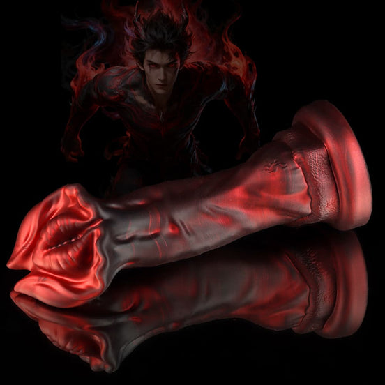 Cannibal Crimson Fantasy Dildo-Knot Dildo