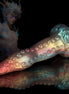 Small Octopus Rainbow Gradient Tentacle Dildo