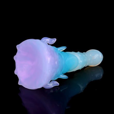 Paw Shaped Blue-Purple Gradient Dildo