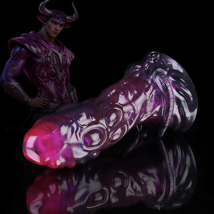 Taurus Black Purple Fantasy Dildo