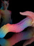 Dinosaur Blue Yellow Purple Fantasy Dildo