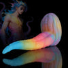 Octopus Tail Blue Yellow Purple Dildo