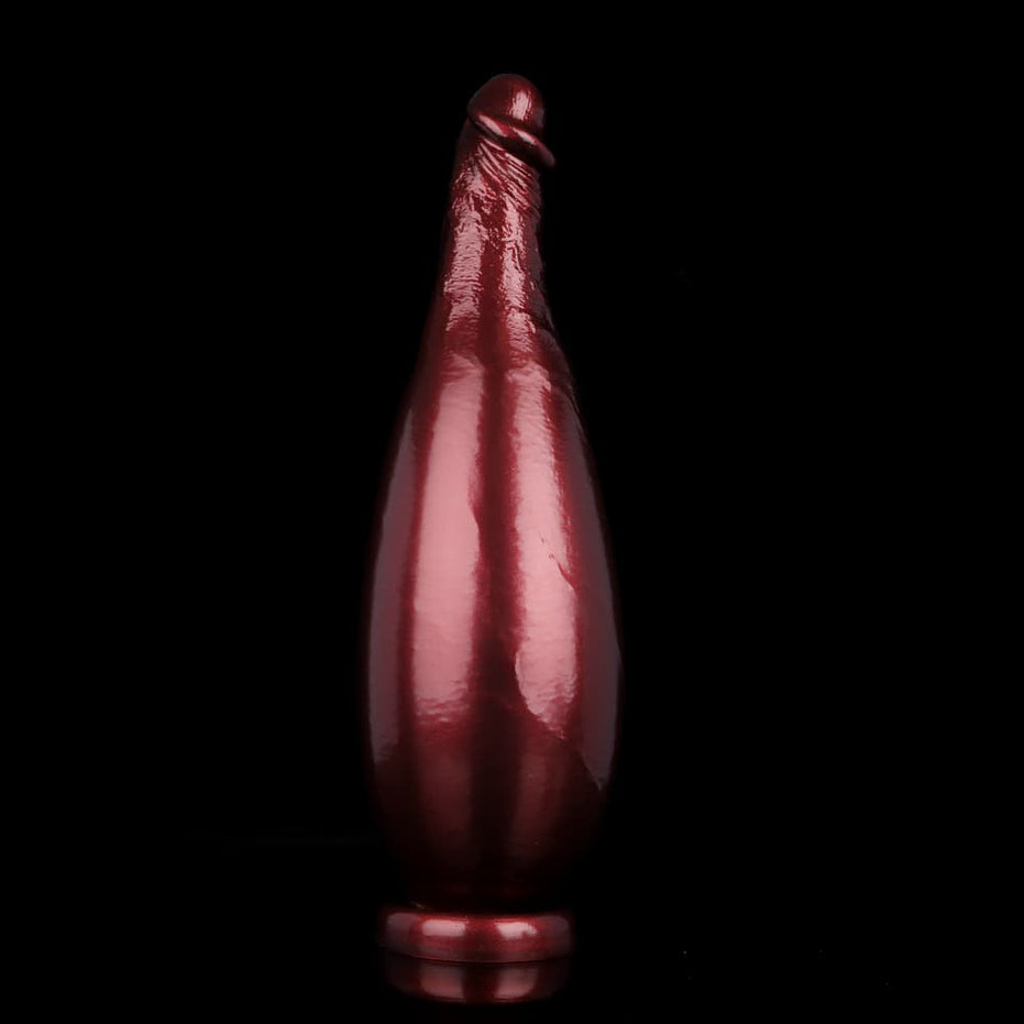 Wand Burgundy Inflatable Dildo