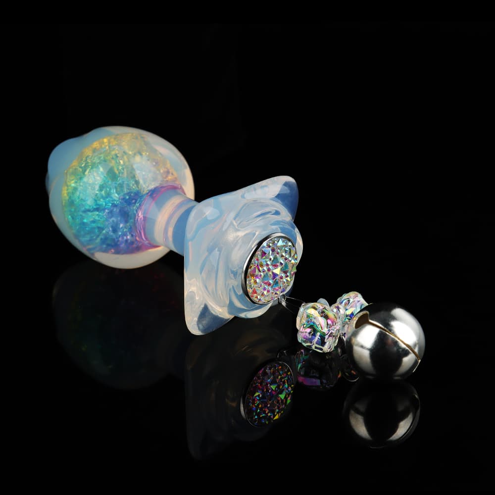 Flower Crystal Butt Plugs (Optional Accessories)