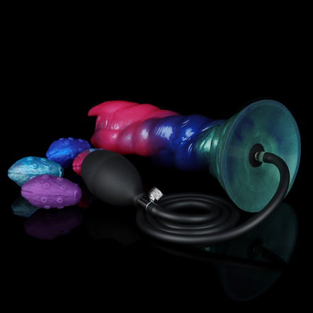 Darcy Inflatable Ovipositor Dildo（4 Eggs）