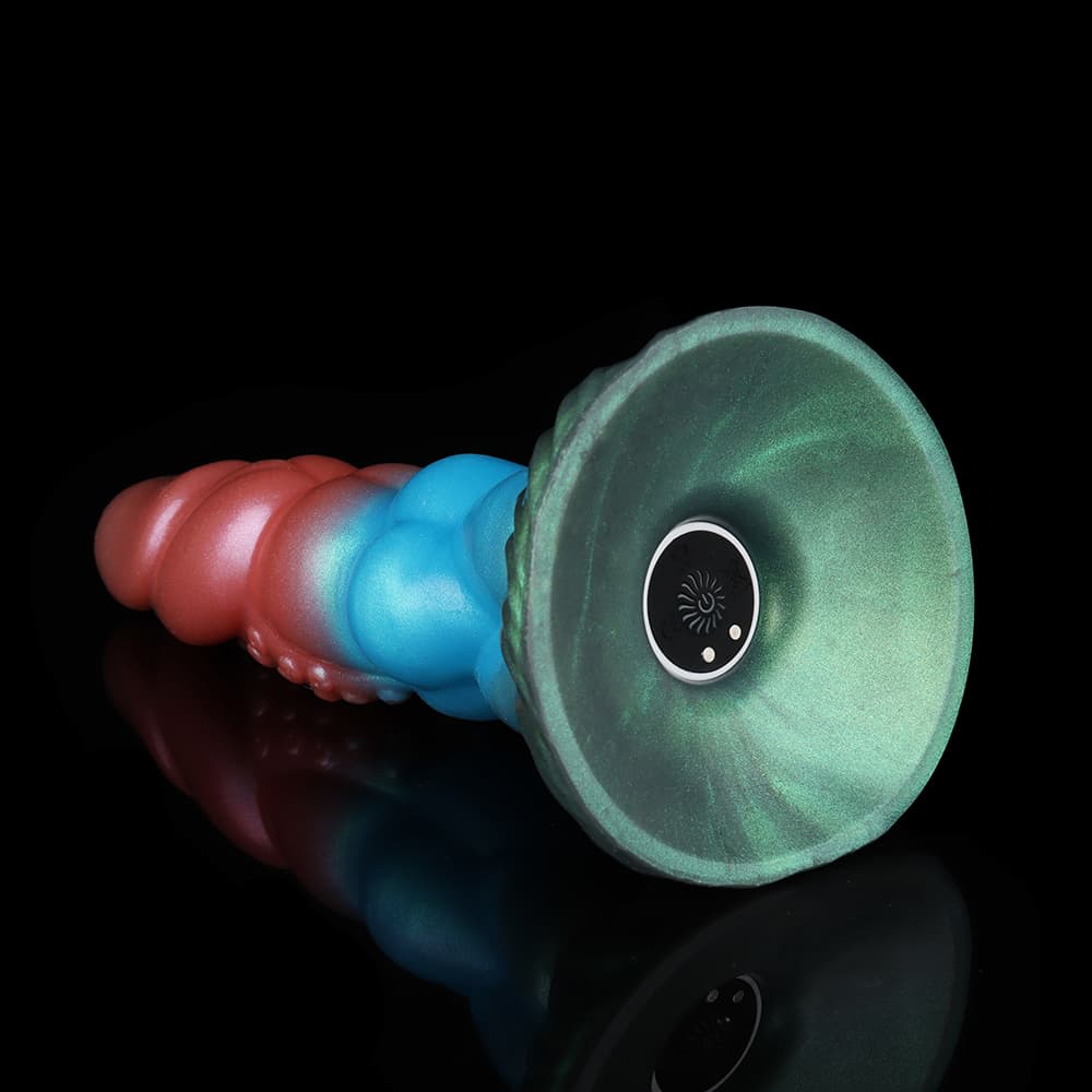 Space Bugs Yellow Green Electric Vibrating Dildo