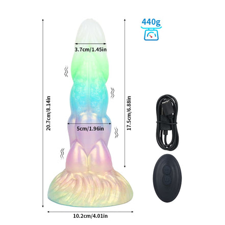 Space Bugs Luminous Electric Dildo