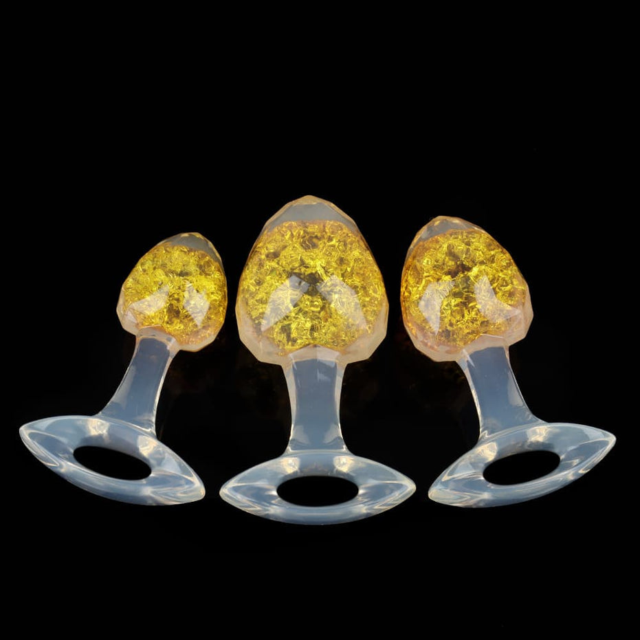Diamond Crystal Butter Plugs - 9 Colors
