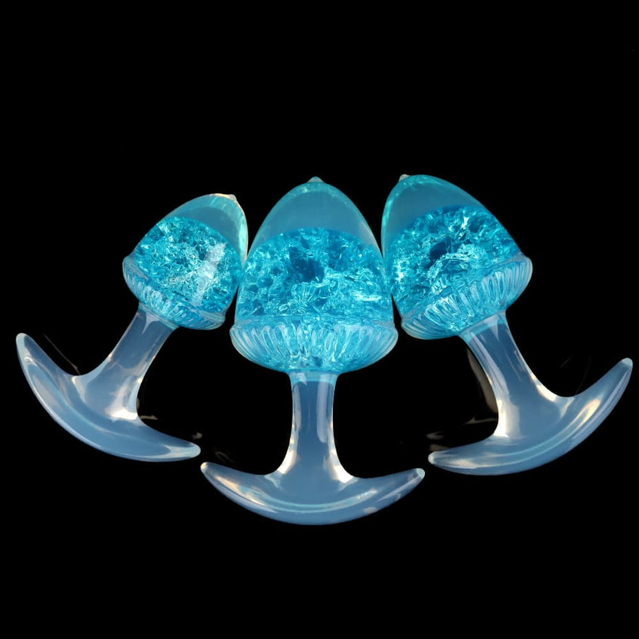 Chestnut Crystal Butter Plugs - 9 Colors