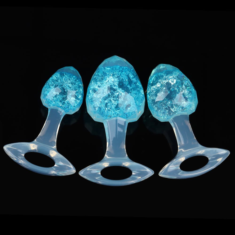 Diamond Crystal Butter Plugs - 9 Colors
