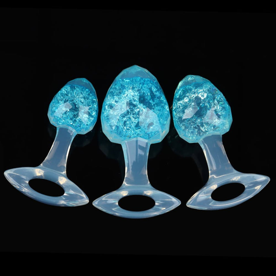 Diamond Crystal Butter Plugs - 9 Colors