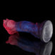 Cannibal Flower Gradient Red Blue Purple Dildo