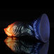 Hawksbill Orange Green Blue Dildo Animal Dildo
