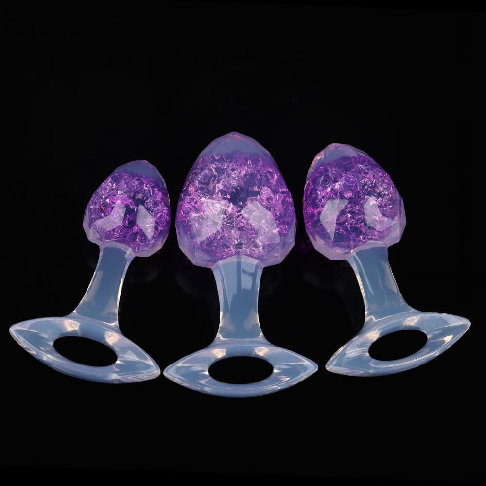 Diamond Crystal Butter Plugs - 9 Colors
